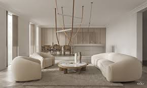 Tol Ko Linen Flat On Behance Minimalist Interior Design Modern Minimalist Interior