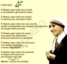 Madre Teresa Madre Teresa Citazioni Sul Natale Natale