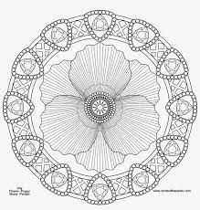 Add these free printable science worksheets and coloring pages to your homeschool day to reinforce science knowledge and to add variety and fun. Advanced Mandala Coloring Pages 79 With Advanced Mandala Poppy Mandala 1600x1600 Png Download Pngkit