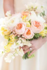 White and yellow wedding bouquets. An Essential Guide To Spring Wedding Flowers One Fab Day