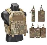 GAF 1000D Nylon Combat Tactical Vest Chaleco Tactico Custom Quick Release  Plate Carrier