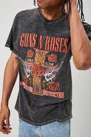 The One In Front Of The Gun Lives Forever Meaning Guns N Roses Graphic Tee Mens Tops Latest Trends Graphic Tees