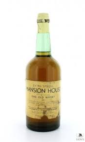 Mansion House Baker Whisky Rum Macallan Whiskey Bottle