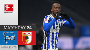 Although every possible effort is made to ensure the accuracy of our services we accept no responsibility for any kind of use made of any kind of data and information provided by this site. Hertha Berlin Fc Augsburg 2 1 Highlights Matchday 24 Bundesliga 2020 21 Youtube