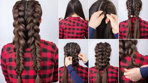 Braids, ponytails, half up half down, evening looks and hair styles with step by step tutorial. 5 Pretty Braided Hairstyle Ideas For Long Hair L Oreal Paris