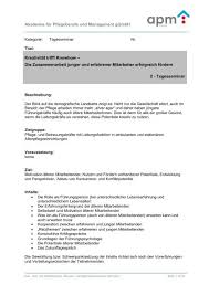 Apm mallorca c/ alicante 27 pol. Die Zusammenarbeit Junger Und Erfahrener Mitarb Apm