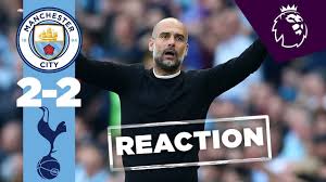 Champions league second leg previewed. Var Handball Penalty Pep Reacts Man City 2 2 Tottenham Youtube