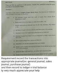 Chengaljati sdn bhd | 156 pengikut di linkedin. 60 Marks Section B There Are Two 2 Questions In Chegg Com