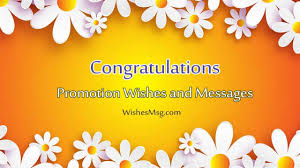 Your hard work has paid off. Promotion Wishes Congratulations Message On Promotion