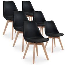 Alinea, vente en ligne de mobilier de cuisine, présente sa. Plenaris Ules Embargo Kurt Chaise Bois Et Noir Amazon Cbpconstructorsllc Com
