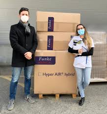 Dabei handelt es sich um äußerst beeindruckende matratzen: Intensivbettmatratzen Gespendet Funke Medical Ag Hilft Portugiesischen Kliniken Dorsten