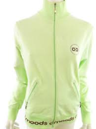Details About Moods Of Norway Size L Hood Sweater Hoodie Picture Cotton Lime Green