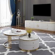 Faux marble dining table coffee table redo pedestal coffee table table diy dining table makeover marble top coffee table mid diy (faux) marble coffee table | 100 things 2 do. White Round Coffee Table With Storage Faux Marble Top Nesting Coffee Table 2 Piece Set