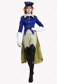 Captain Amelia Costume - Disney Treasure Planet Cosplay | Full Set for Sale