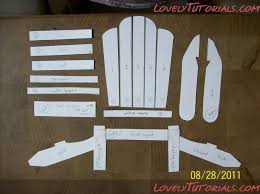 Adirondak Chair Template Adirondak Chairs Craft Stick Crafts Decorating Tutorial