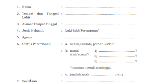 Sebab, surat lamaran kerja merupakan filter pertama dari untuk melengkapi beberapa bahan pertimbangan bapak kepala sekolah di waktu yang akan datang, saya. Format Daftar Riwayat Hidup Calon Perangkat Desa Antapedia Com
