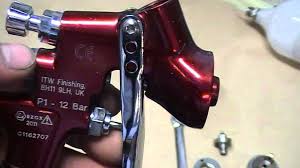 How To Dismantle A Devilbiss Gti Pro Spray Gun For Cleaning Youtube