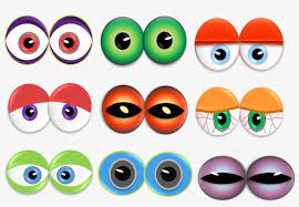 Please download for the full printable page! Printable Monster Eyes Monster Eyes Clipart Png Image Transparent Png Free Download On Seekpng