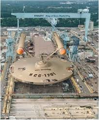 Building A Real Enterprise This Is Like Constructing A Real Wand From Holly And A Phoenix Feather Star Trek Starships Star Trek Ships Star Trek Enterprise