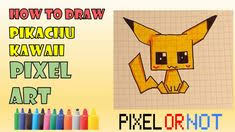How To Draw Pikachu Kawaii Tuto Dessin Pixel Art Kawaii Comment Dessiner Pikachu Tuto Dessin Facile Pokemon Pikachu Pixel Art Easy Drawings Pikachu