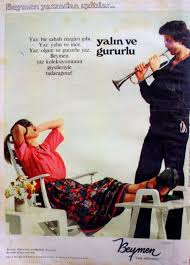 Oguz Topoglu Beymen Yazindan Isiltilar 1977 Senesi Nostaljik Es Reklam Posteri Nostalgia Reklam