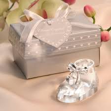 Crystal Baby Bootie Favors