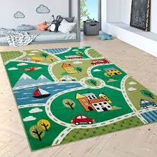 Das kinderzimmer ist meistens das zentrum von spiel und spaß und unsere kleinen verbringen die meiste zeit spielend auf dem boden. Kinder Teppich Mit Strassen Design Kurzflor Kaufland De