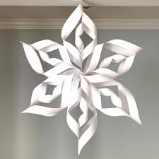 Maybe you would like to learn more about one of these? 3d Snowflakes How To Make Your Own Giant Paper Snowflakes Chaotically Yours