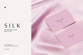 Business card mockup, front and back side with window shadows effect. Silk Business Card Mockup On Behance