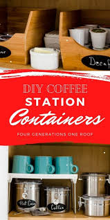 Our 11 favorite coffee tables with storage. Our Diy Coffee Station Ideas For A Cupboard Four Generations One Roof