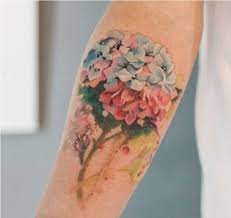 20 Hydrangea Tattoos Hydrangea Tattoo Cute Tattoos Tattoo Styles