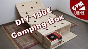 Top 100 quick & cool woodworking projects for beginners. Diy 100 Camping Box Campingbox Fur Unter 100 Euro Youtube