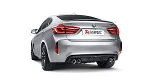 Bmw X6 M F86 2018 Evolution Line Titanium X6 M Akrapovic Car Exhaust