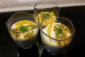 Mango Maracuja Mascarpone Dessert Von Splasher75 Chefkoch Rezept Lebensmittel Essen Essen Mascarpone