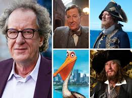 Happy Birthday! July 6, 1951: Actor Geoffrey Rush, who appeared as Captain  Hector Barbossa in all 5 of Disney's "Pirates of the Caribbean" films, is  born in Queensland, Australia. He is only