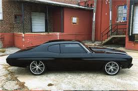 Black Custom 1970 Chevelle Ss Pin On Chevelle Non Stock And Pro Touring