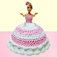 #disney #princess #doll #birthday #cake #aurora #sleepingbeauty #fondant #butterflies #pink #buttercream #roses #rose #butterfly #singapore #homemade. Order Barbie Doll Cake Online For Your Little Daughter Send Barbie Doll Cake Online Winni