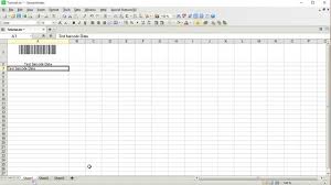 Barcode For Excel Or Kingsoft Spreadsheet Youtube