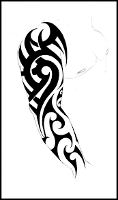 Black Tribal Tattoo Stencil For Full Sleeve Jpg 689 1159 Tribal Arm Tattoos Tattoo Design Drawings Tribal Sleeve Tattoos