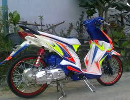 Hasil gambar untuk modifikasi beat