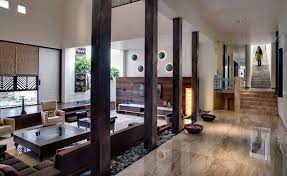 A modern home in a minimalist style with traditional japanese touches; A Fusion Of Modern And Traditional Style Of Architecture Traditional Interior Design Contemporary Interior Design Living Design