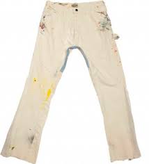 The brand's collections express the in a few years gallery dept. Gallery Dept La Flare White Carpenter Pants What S On The Star