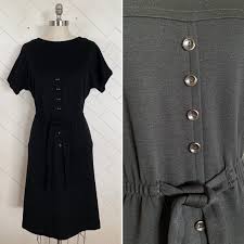 10 in an attempt to turn around the business, the jonathan logan label was for the first time licensed for a line of women's sportswear to be. 60s Vintage Butte Knit Style Black Tie Waist Jersey K Gem