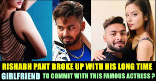 Indian wicketkeeper rishabh pant's promising talent and aggressive approach towards the game makes the photograph had rishabh pant with none other than his longtime girlfriend isha negi. Rishabh Pant Broke Up With His Girlfriend To Date This Actress Chennai Memes