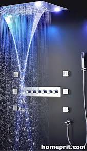 20 Fabulous Shower Bathroom Ideas That Steal Your Focus Modern Shower Design Modern Shower Shower Systems