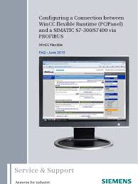 This plc tutorial will tell you how to connect you plc to a computer. Configuring A Connection Between Wincc Flexible Runtime And A Simatic Plc Via Profibus Personal Computers Interface Computing