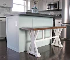how to build a farmhouse counter height