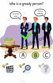 Jawaban :geser semua kentang goreng hingga muncul semua bungkus kentang goreng. Who Is Level 52 Who Is A Greedy Person Answer Daze Puzzle