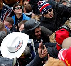 Maybe you would like to learn more about one of these? Capitol Hill Cops Describe Being Tasered With Bear Mace And Beaten By Maga Mob Daily Mail Online