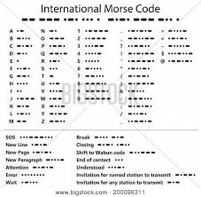 However, many small european countries have codes that begin with the numbers three and five, namely finland (358), gibraltar (350), ireland (353), portugal (351), albania (355), bulgaria (35. Morse Code Letters Vector Photo Free Trial Bigstock